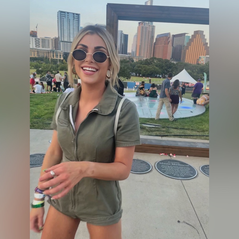 Army Green Jumpsuit